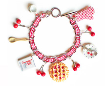 cherry pie bracelet